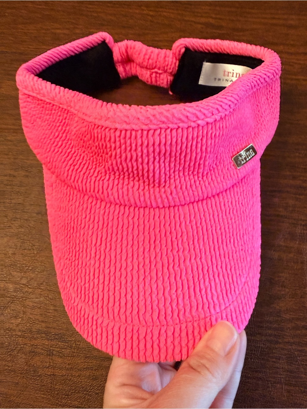 Trina Turk Hot Neon Pink Visor!